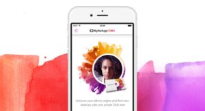 MyHeritage DNA mobiilisovellus