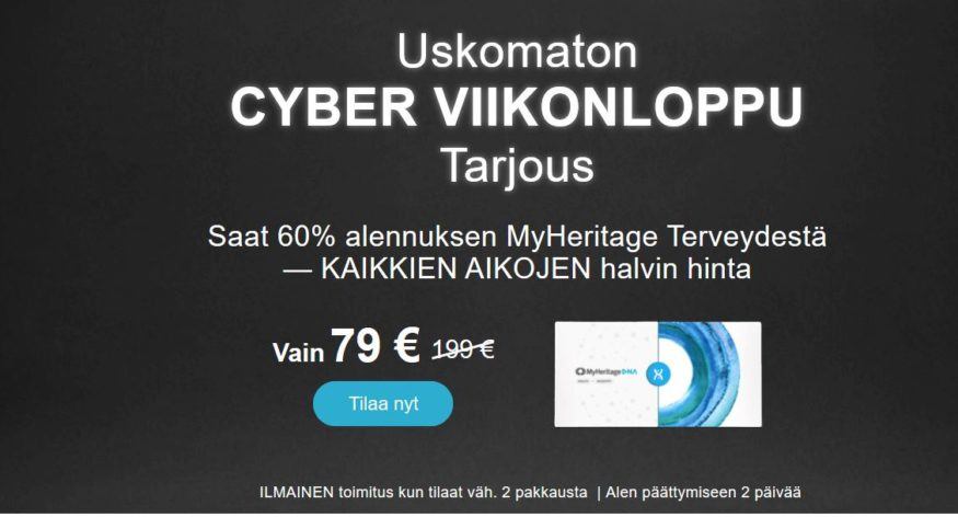 MAHTAVA Cyber viikonlopun DNA Terveys-ALE on käynnissä