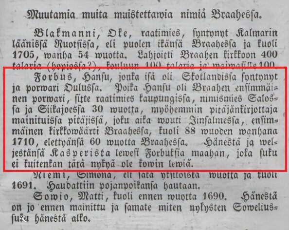 Kuva Aikakauslehti Mehiläinen 1.1.1837 no 2, Kansalliskirjasto.fi