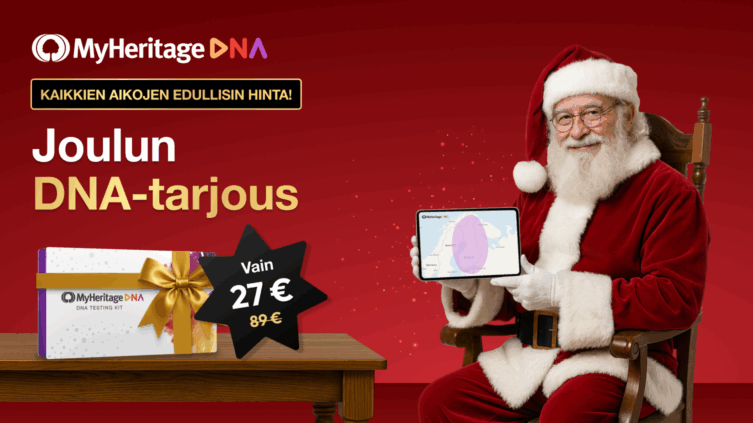 Joulun DNA-tarjous – erinomainen lahjaidea!