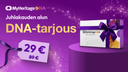MyHeritagen Early Holiday Shopping DNA -kampanja on alkanut!