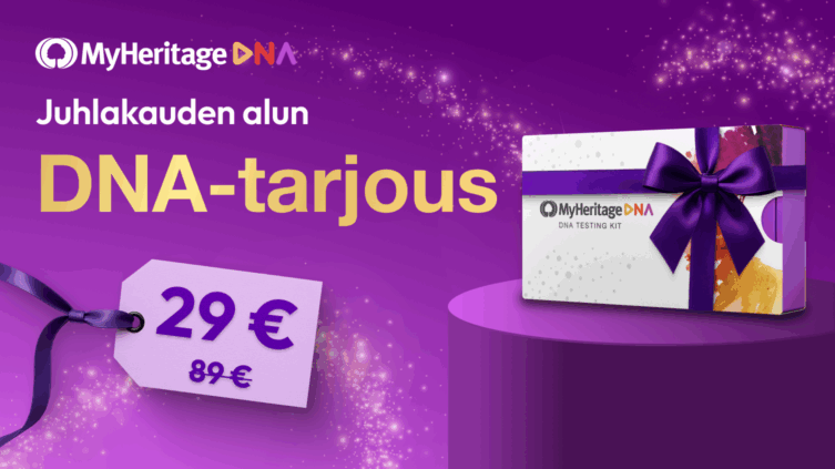 MyHeritagen Early Holiday Shopping DNA -kampanja on alkanut!