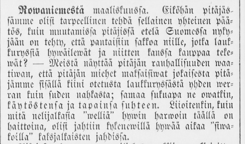 Oulun Wiikko-Sanomia 30.3.1861 nro 13