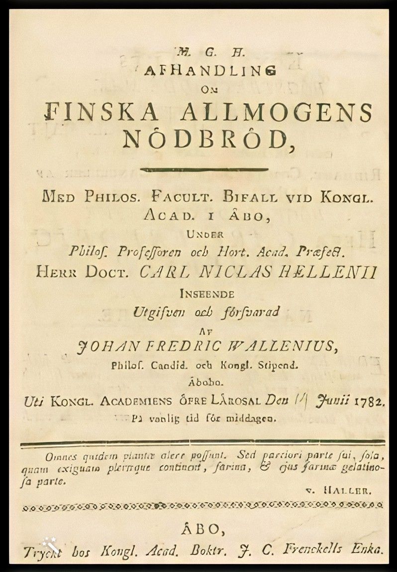 Hellens, Carolus Nicolaus von. Åbo : tryckt hos Kongl. Acad. boktr. J. C. Frenckells enka.