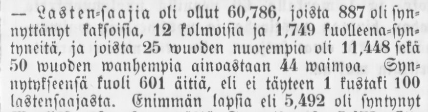Suometar 14.12.1860 no 49. Kansalliskirjasto.fi