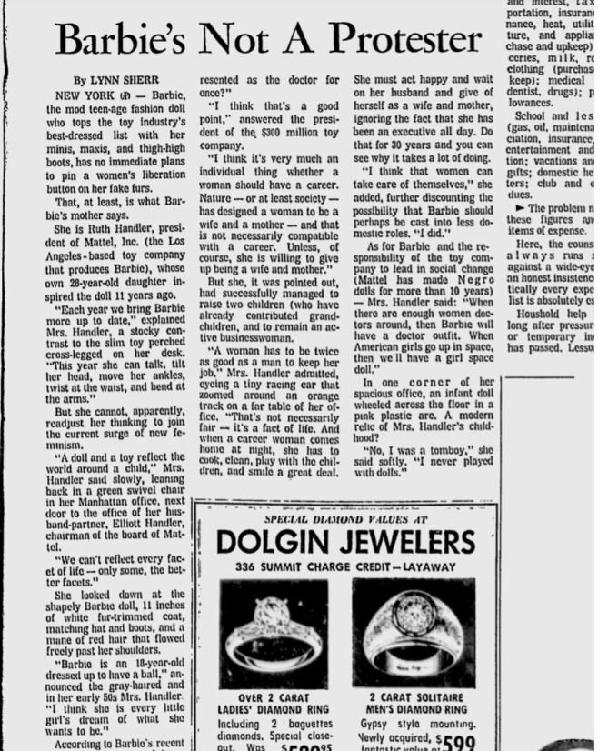 Toledo Blade, 25.6.1970