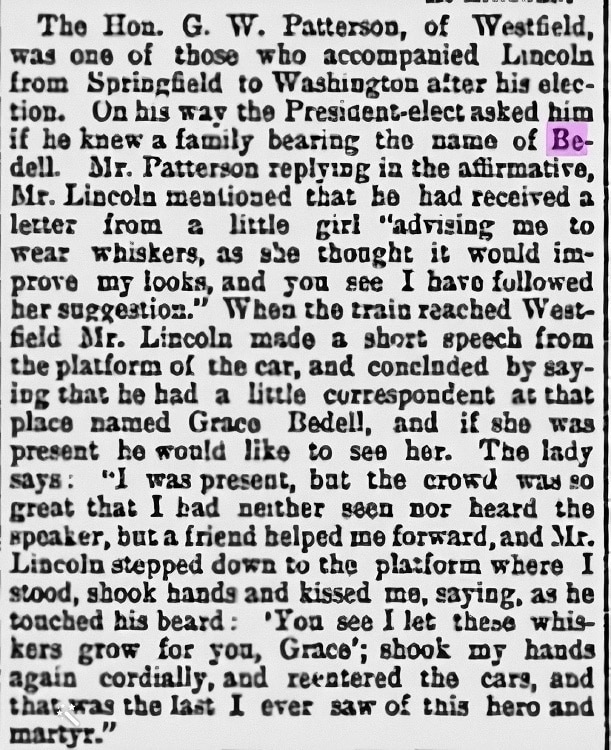 Hartford Weekly Times, 21. marraskuuta 1878. (Lähde: MyHeritagen sanomalehtikokoelmat)